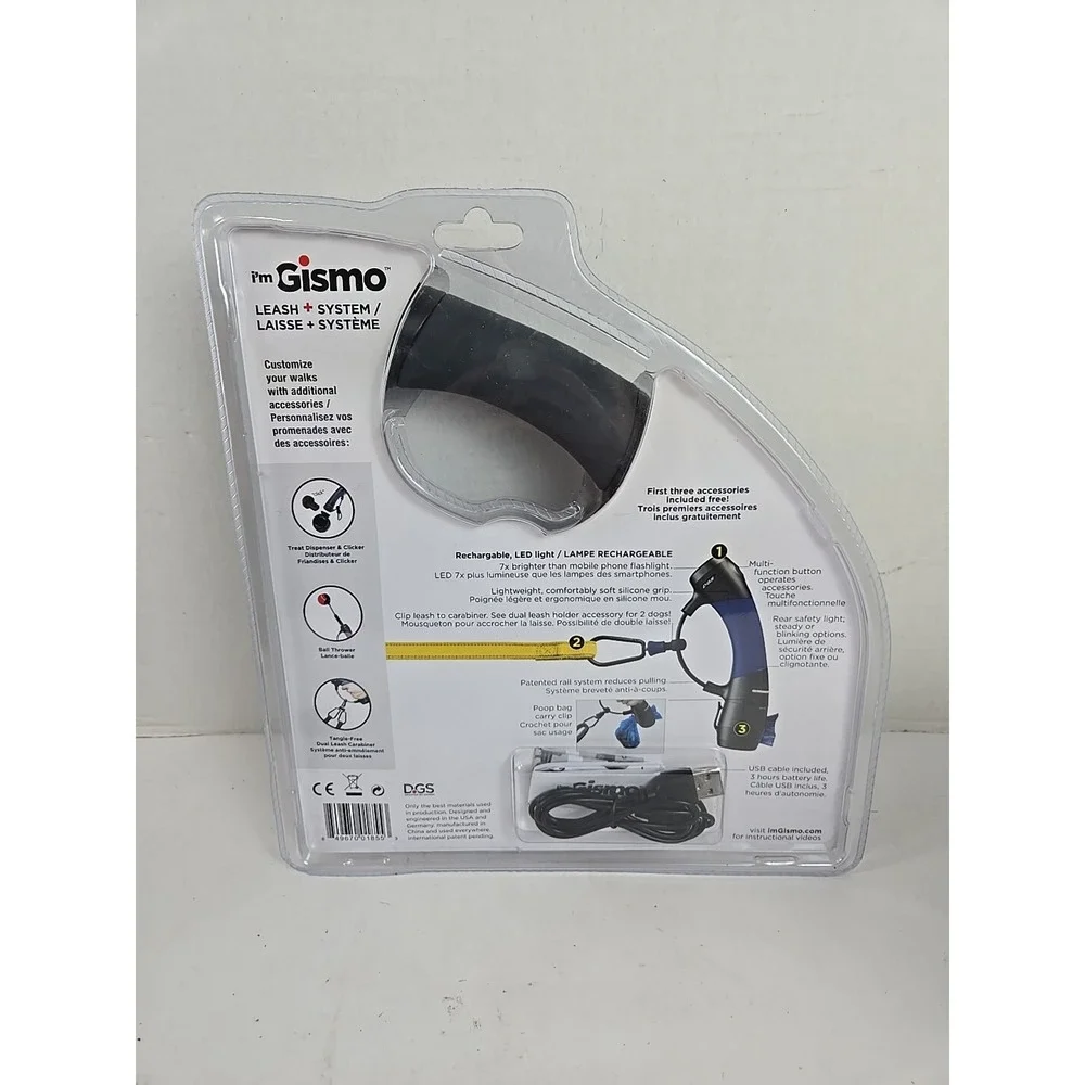 I'm Gismo Dog Leash System Night Bundle Kit Dog Walking System MSRP $64